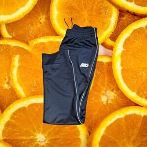Nike Men's Navy Polyester‎ Straight Leg Pull-On Trousers Size XL